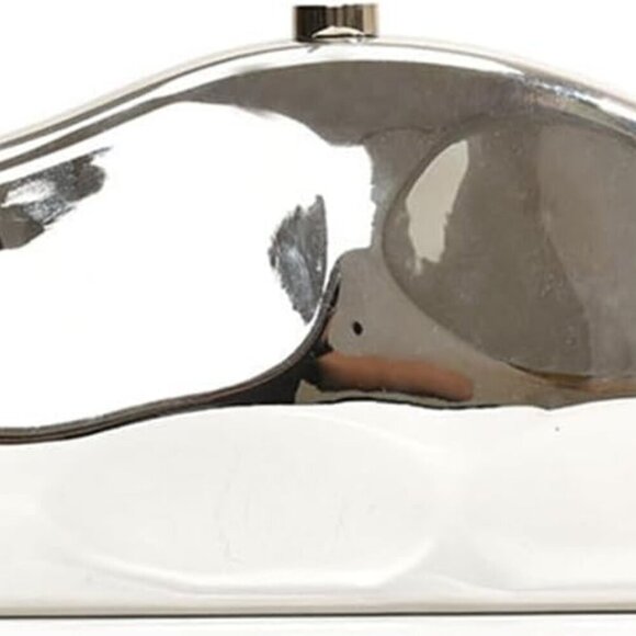 Acrylic Clutch Bag for Women Evening Purse Small Sturdy Satin Lining